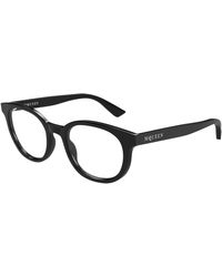 McQueen - Am0567O 001 Optical Frames Acetate Transparent Round - Lyst