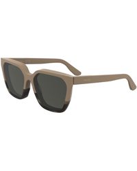 Calvin Klein - Ck25500S 602 Sunglasses Acetate Squared Normal - Lyst