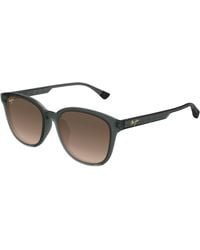 Maui Jim - Mj0647Sa 004 Occhiali Da Sole Bio-Iniettato Bronzo Rotonda - Lyst