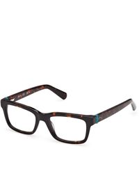 Guess - Gu50393 52 Optical Frames Acetate Squared Normal - Lyst