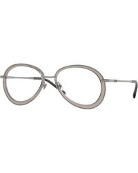 DIESEL - Dl5007 1003 Optical Frames Metal Round Normal - Lyst