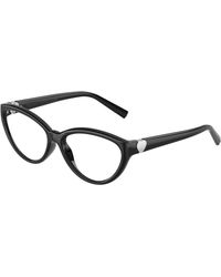 Tiffany & Co. - Tf2287U 8001 Optical Frames Injected Transparent Cat Eye Normal - Lyst