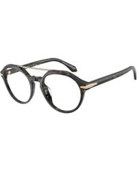 Giorgio Armani - Ar7278U 6233 Optical Frames Acetate Round Normal - Lyst