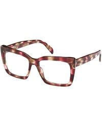 PUCCI - Ep5261 055 Optical Frames Acetate Squared Normal - Lyst