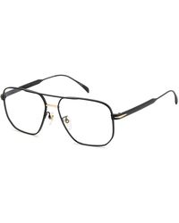 David Beckham - Db 7124 2M2 Optical Frames Titanium Squared - Lyst