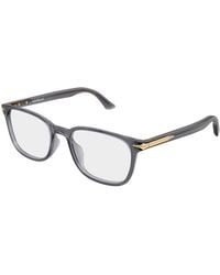 Montblanc - Mb0519Oa 004 Optical Frames Acetate Transparent Squared - Lyst