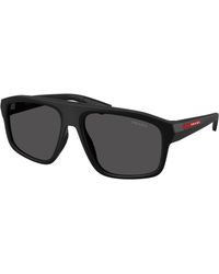 Prada Linea Rossa - Ps B02S 1Bo06F Sunglasses Injected Geometric Normal - Lyst