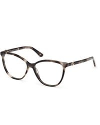 Guess - Gu50311 098 Optical Frames Acetate Cat Eye Normal - Lyst