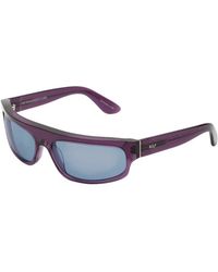 Retrosuperfuture - Rd6 Zam Melanzana Sunglasses Acetate Light Squared Normal - Lyst