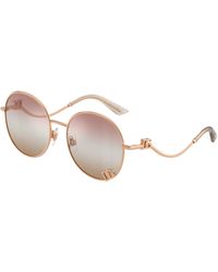 Dolce & Gabbana - Dg2324 1298El Sunglasses Metal Round Normal - Lyst