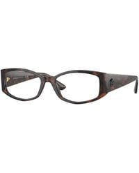 Versace - Ve3343 5429 Optical Frames Acetate Transparent Geometric Normal - Lyst