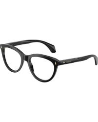 Moncler - Me2026 3001 Optical Frames Acetate Transparent Round Normal - Lyst