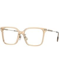 Burberry - Be2376 Elizabeth 4063 Optical Frames Acetate Squared Normal - Lyst