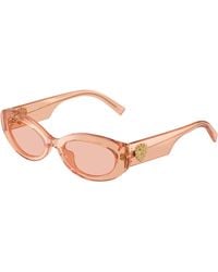 Dolce & Gabbana - Dg4537 322684 Sunglasses Acetate Round Normal - Lyst