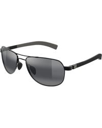 Maui Jim - Mj0327S 002 Occhiali Da Sole Grigio Squadrata - Lyst