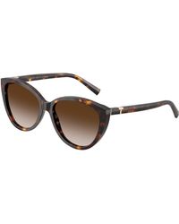 Tiffany & Co. - Tf4251 80153B Sunglasses Acetate Cat Eye Normal Nuanced - Lyst