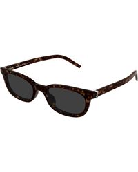 Saint Laurent - Sl M160 002 Sunglasses Acetate Cat Eye - Lyst