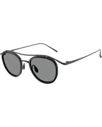 Giorgio Armani - Ar6179T 340402 Sunglasses Titanium Pantos Normal - Lyst