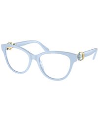 Swarovski - Sk2004 1006 Optical Frames Acetate Round Normal - Lyst