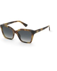 Nina Ricci - Snr479 922 Sunglasses Acetate Smoke Squared Normal Nuanced - Lyst