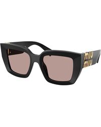 Miu Miu - Mu B05S 16K20I Sunglasses Acetate Squared Normal - Lyst