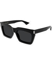 Saint Laurent - Sl 810 001 Sunglasses Acetate Squared - Lyst