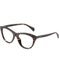 Moncler - Me2034U Fiorella 3048 Optical Frames Acetate Transparent Cat Eye Normal - Lyst