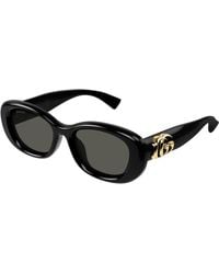 Gucci - Gg1829Sk 001 Sunglasses Injected Round - Lyst
