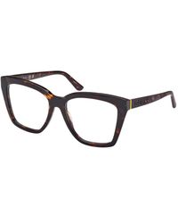 Guess - Gu50173 052 Optical Frames Acetate Geometric Normal - Lyst