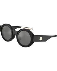 Moncler - Me8020U Modus 500688 Sunglasses Injected Round Normal Nuanced - Lyst