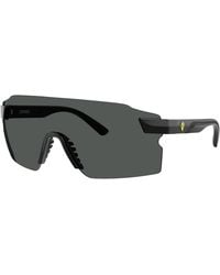 FERRARI SCUDERIA - Fz6024U 501/81 Sunglasses Injected Squared Normal - Lyst