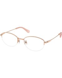 Swarovski - Sk1039D 4014 Optical Frames Metal Transparent Round Normal - Lyst