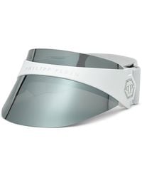 Philipp Plein - Spp033S Plein F.I.T. Future Is Today Visiera-K 5Wwx Sunglasses Injected Visor Normal Mirror - Lyst