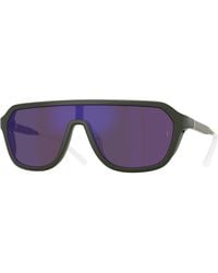 Oliver Peoples - Ov5591Su R-12 70064V Sunglasses Injected Geometric Normal - Lyst