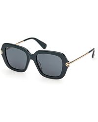 Max Mara - Mm0213 96N Sunglasses Acetate Butterfly Normal - Lyst