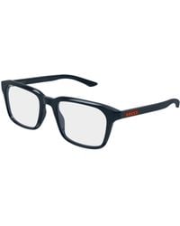 Gucci - Gg2082O 003 Optical Frames Acetate Transparent Squared - Lyst
