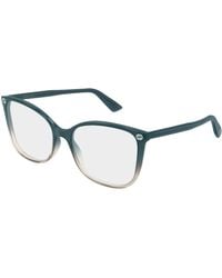 Gucci - Gg0026O 030 Optical Frames Acetate Transparent Cat Eye - Lyst
