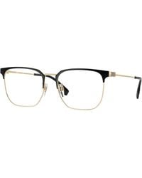 Burberry - Be1383D 1109 Optical Frames Metal Squared Normal - Lyst