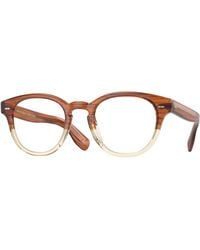 Oliver Peoples - Ov5413U Cary Grant 1785 Optical Frames Acetate Transparent Round Normal - Lyst