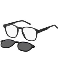 Tommy Hilfiger - Th 2085/Cs 003/M9 Optical Frames Bio Polyamide Squared Polarized Clip-On - Lyst