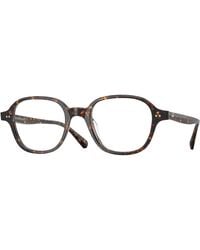 Oliver Peoples - Ov5599U Marnett 1741 Optical Frames Acetate Transparent Geometric Normal - Lyst