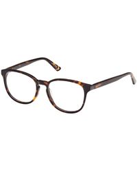 Guess - Gu8289 052 Optical Frames Acetate Round Normal - Lyst