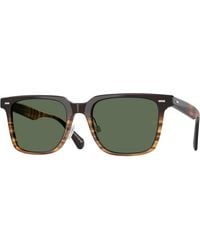 Oliver Peoples - Ov5592S Mr. Federer Ii 13929A Sunglasses Acetate G15 Squared Polarized - Lyst