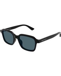 McQueen - Am0571S 003 Sunglasses Acetate Squared - Lyst