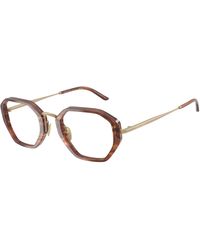 Giorgio Armani - Ar7282 6162 Optical Frames Acetate Geometric Normal - Lyst