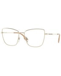 Burberry - Be1367 Bea 1338 Optical Frames Metal Cat Eye - Lyst