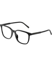 Dolce & Gabbana - Dg3445 501 Optical Frames Acetate Transparent Squared Normal - Lyst