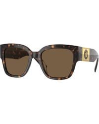 Versace - Ve4437U 108/73 Sunglasses Acetate Pillow Normal - Lyst