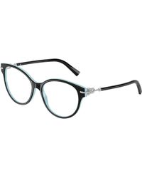 Tiffany & Co. - Tf2289 8055 Optical Frames Acetate Transparent Cat Eye Normal - Lyst