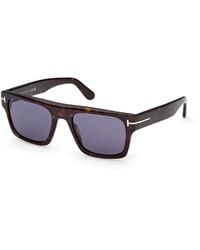 Tom Ford - Ft1337 Cyrus-02 52V Sunglasses Acetate Squared Normal - Lyst